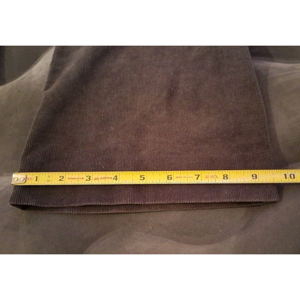 J. Crew Women's Taupe Corduroy Pants City Fit Size 6 Mid Rise Straight - Picture 14 of 16
